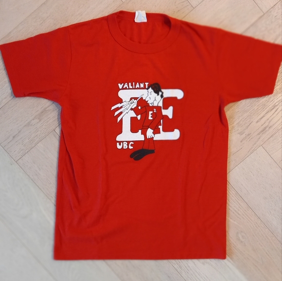 True vintage. UBC Electric Engineer 70-80's T shirt. Made in Canada - Picture 1 of 6